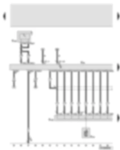 Wiring Diagram  AUDI A6 2008 - Telephone transmitter and receiver unit - telephone bracket - microphone unit in front roof module