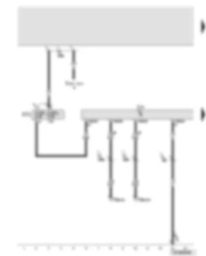 Wiring Diagram  AUDI A6 2011 - Reversing camera system control unit - fuse