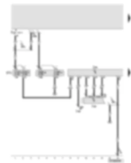 Wiring Diagram  AUDI A6 2008 - Sliding sunroof adjustment control unit - fuses