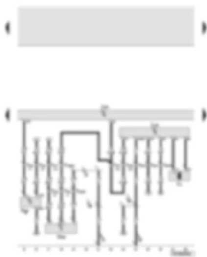 Wiring Diagram  AUDI A6 2007 - Climatronic control unit - air quality sensor - refrigerant pressure and temperature sender - fresh air blower control unit - fresh air blower
