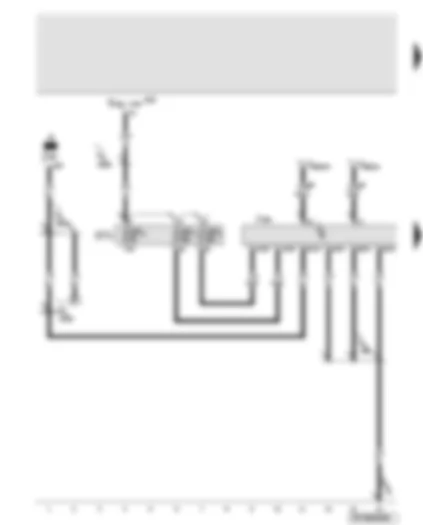 Wiring Diagram  AUDI A6 2011 - Electric park and handbrake control unit - fuses