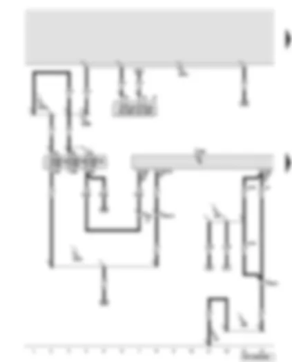 Wiring Diagram  AUDI A6 2008 - Driver door control unit - fuses