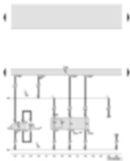 Wiring Diagram  AUDI A6 2008 - Driver door control unit - driver door ambient lighting - fuel tank flap release button - rear lid remote release button