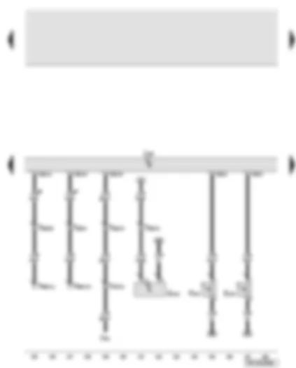 Wiring Diagram  AUDI A6 2008 - Front passenger door control unit - front passenger door exterior handle central locking button - front passenger door exterior handle switch - front passenger door exterior handle touch sensor