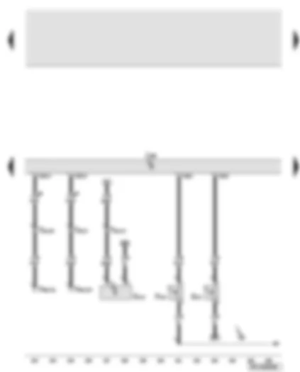 Wiring Diagram  AUDI A6 2008 - Rear left door control unit - rear left door exterior handle central locking button - rear left door exterior handle switch - rear left door exterior handle touch sensor
