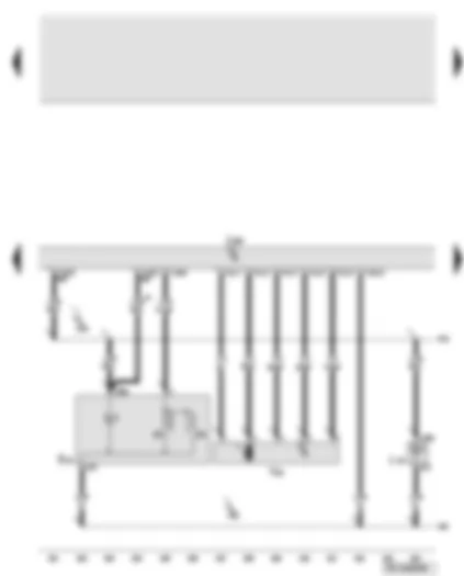Wiring Diagram  AUDI A6 2008 - Rear left door control unit - rear left window regulator switch - in door - rear left ashtray illumination bulb - rear left window regulator motor