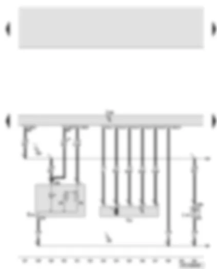 Wiring Diagram  AUDI A6 2008 - Rear right door control unit - rear right window regulator switch - in door - rear right ashtray illumination bulb - rear right window regulator motor