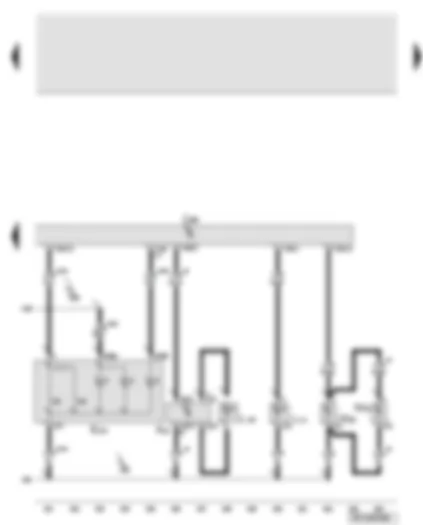 Wiring Diagram  AUDI A6 2008 - Rear right door control unit - rear right door ambient lighting bulb - rear right entry light - rear right door warning lamp - rear right door opener illumination bulb - rear right interior locking switch