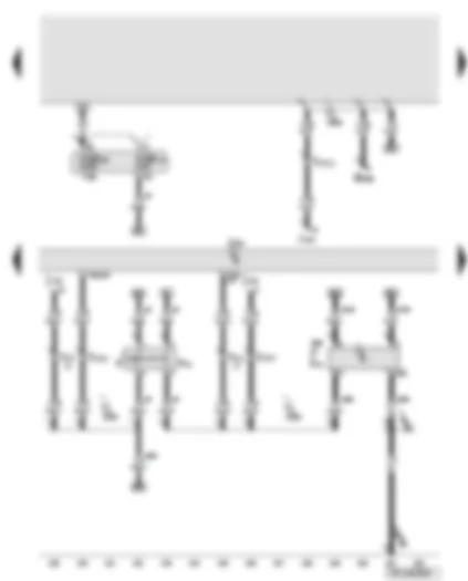 Wiring Diagram  AUDI A6 2007 - Engine control unit - brake light switchbrake light switch - brake pedal switch