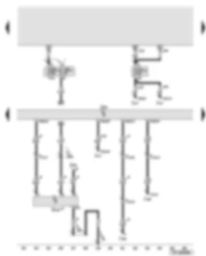 Wiring Diagram  AUDI A6 2007 - Engine control unit - clutch position sender
