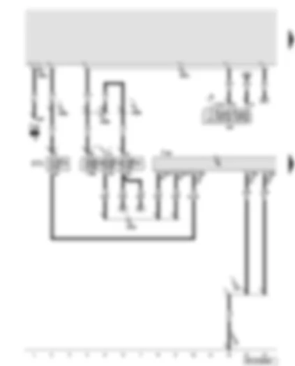 Wiring Diagram  AUDI A6 2007 - Data bus diagnostic interface - fuses