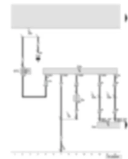 Wiring Diagram  AUDI A6 2011 - Lane departure warning control unit - windscreen heater for lane departure warning - fuse