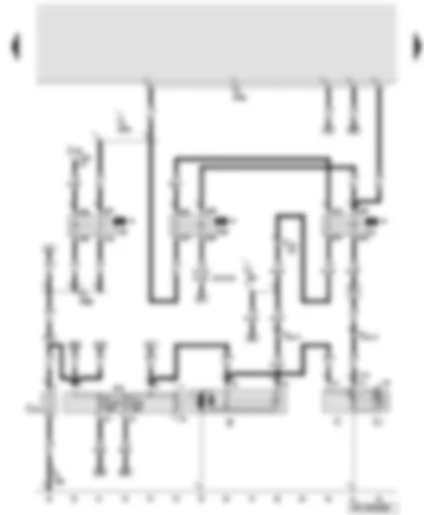 Wiring Diagram  AUDI A6 2011 - Starter - alternator - terminal 15 voltage supply relay - starter motor relay - suppression filter