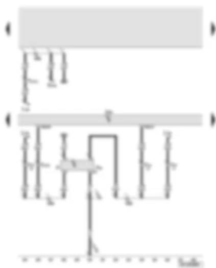 Wiring Diagram  AUDI A6 2011 - Engine control unit - brake light switch - brake pedal switch