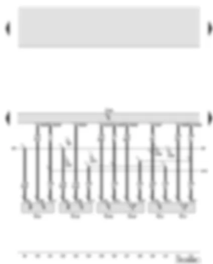 Wiring Diagram  AUDI A6 2011 - Engine control unit - Hall sender - charge air pressure sender - intake manifold temperature sender