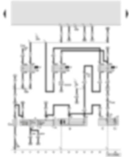 Wiring Diagram  AUDI A6 2010 - Starter - alternator - terminal 15 voltage supply relay - starter motor relay - suppression filter