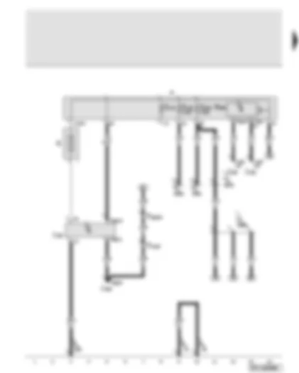 Wiring Diagram  AUDI A6 2011 - Battery - battery monitor control unit - battery isolation igniter - fuses