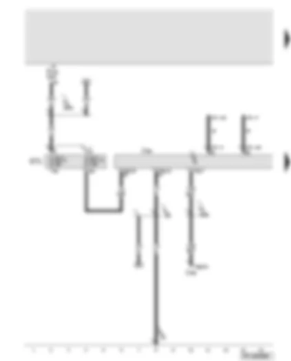 Wiring Diagram  AUDI A6 2011 - Control unit for information electronics 1 - voltage supply