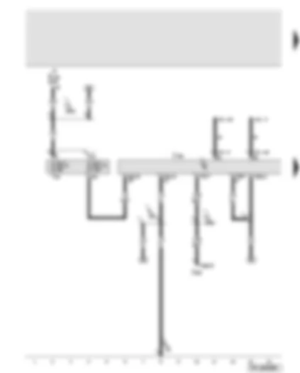 Wiring Diagram  AUDI A6 2011 - Control unit for information electronics 1 - voltage supply