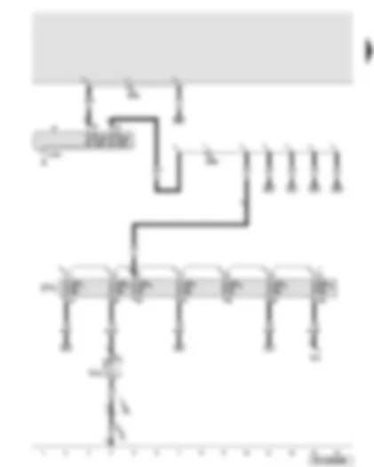 Wiring Diagram  AUDI A6 2011 - Voltage supply - fuses
