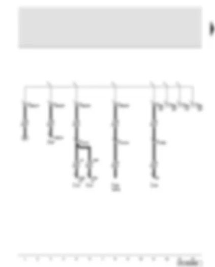 Wiring Diagram  AUDI A6 2011 - CAN disconnector left
