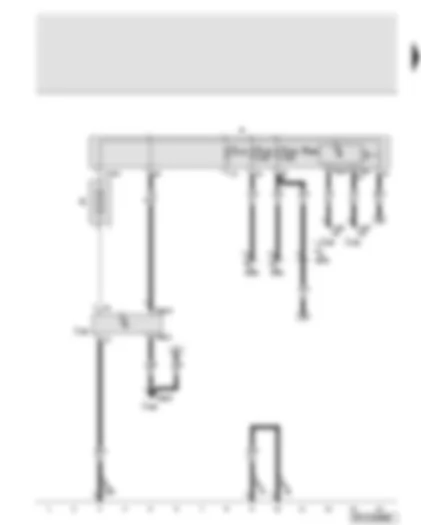Wiring Diagram  AUDI A6 2011 - Battery - battery monitor control unit - battery isolation igniter - fuses