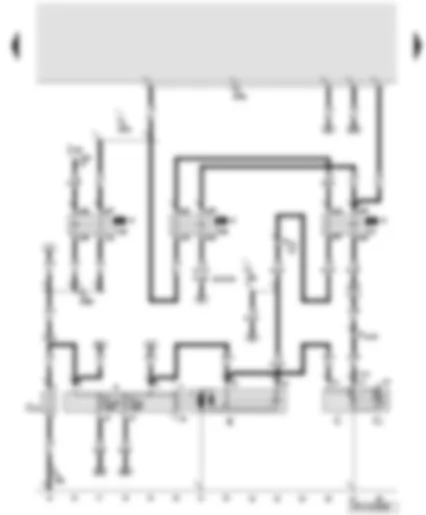 Wiring Diagram  AUDI A6 2010 - Starter - alternator - terminal 15 voltage supply relay - starter motor relay - suppression filter