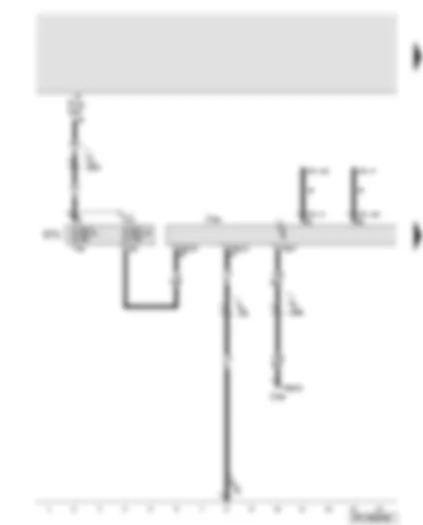 Wiring Diagram  AUDI A6 2011 - Control unit for information electronics 1 - voltage supply