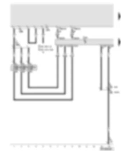 Wiring Diagram  AUDI A6 2000 - Onboard power supply control unit - fuses