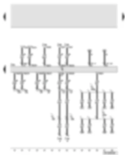 Wiring Diagram  AUDI A6 2000 - Data bus diagnostic interface