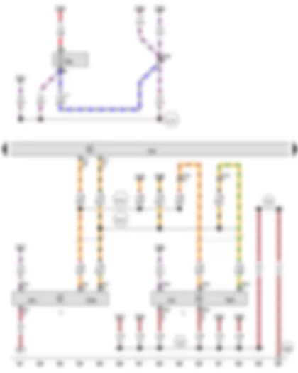Wiring Diagram  AUDI A6 2015 - Control unit for NOx sender - Engine control unit - Control unit for NOx sender 2