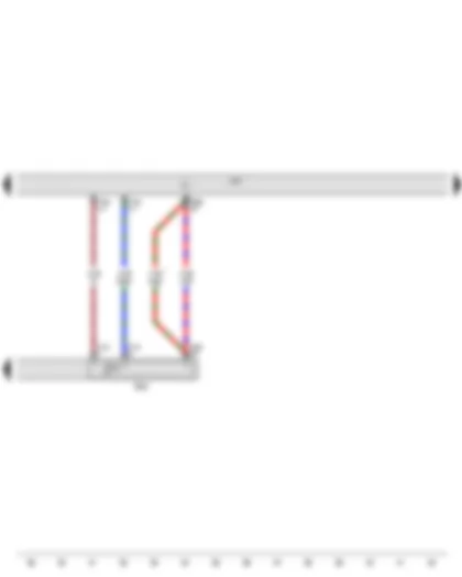 Wiring Diagram  AUDI A6 2012 - Pressure sender for adaptive suspension - Adaptive suspension control unit