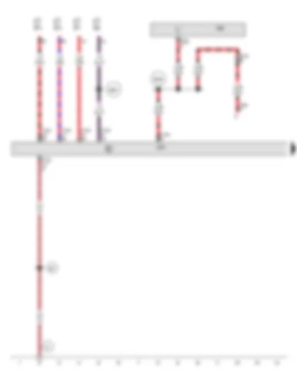 Wiring Diagram  AUDI A6 2012 - Trailer detector control unit