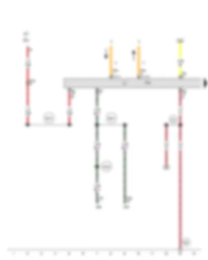 Wiring Diagram  AUDI A6 2012 - Control unit 1 for information electronics