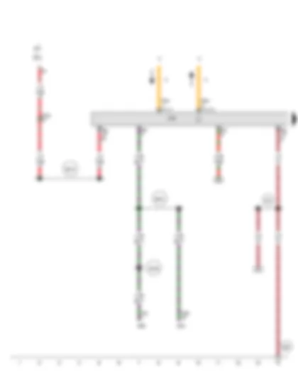 Wiring Diagram  AUDI A6 2012 - Control unit 1 for information electronics