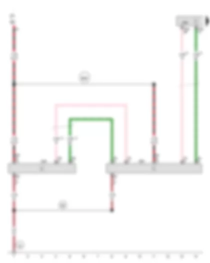 Wiring Diagram  AUDI A6 2012 - Adaptive cruise control unit - Control unit 2 for adaptive cruise control