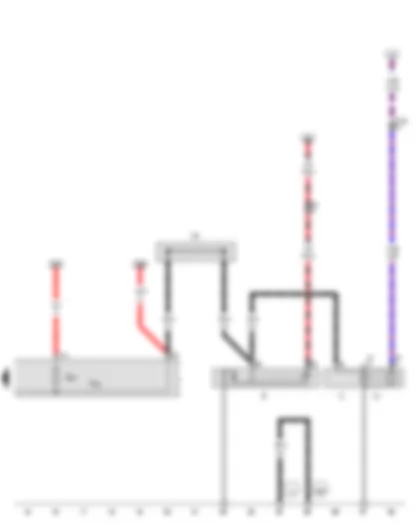 Wiring Diagram  AUDI A6 2012 - Starter - Alternator - Terminal 30 wiring junction