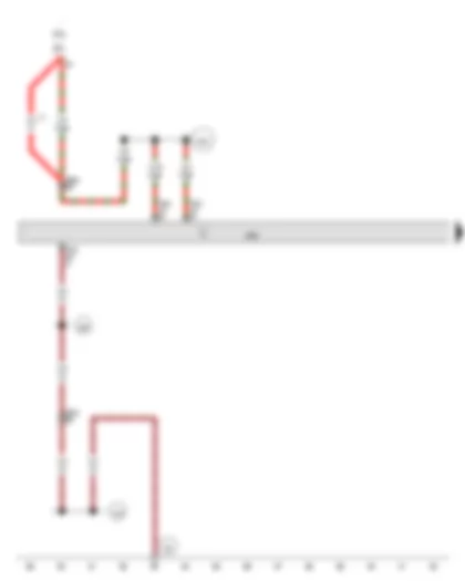 Wiring Diagram  AUDI A6 2012 - Rear right door control unit