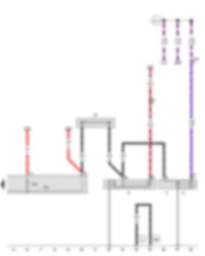 Wiring Diagram  AUDI A6 2015 - Starter - Alternator - Terminal 30 wiring junction
