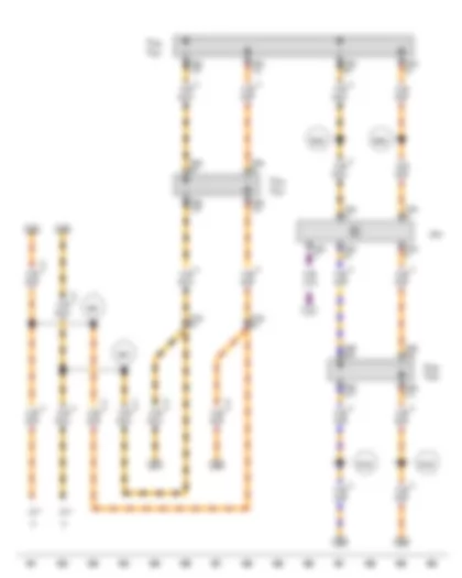 Wiring Diagram  AUDI A6 2015 - Data bus diagnostic interface - Wiring junction for powertrain CAN bus - high - Wiring junction for dash panel insert CAN bus - high