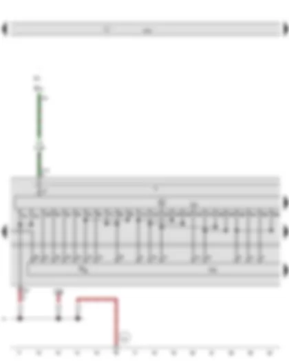 Wiring Diagram  AUDI A6 2015 - Onboard supply control unit