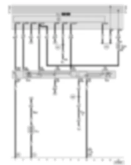 Wiring Diagram  AUDI A6 2003 - Headlight washer system