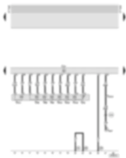 Wiring Diagram  AUDI A6 2000 - Automatic gearbox control unit - solenoid valves