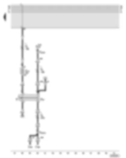 Wiring Diagram  AUDI A6 2000 - Brake light switch