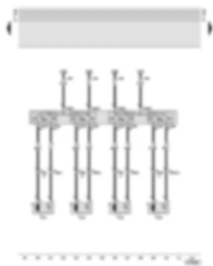 Wiring Diagram  AUDI A6 2003 - Front passenger