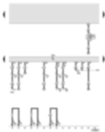 Wiring Diagram  AUDI A6 2005 - Simos control unit - CAN separating connector - earth connections
