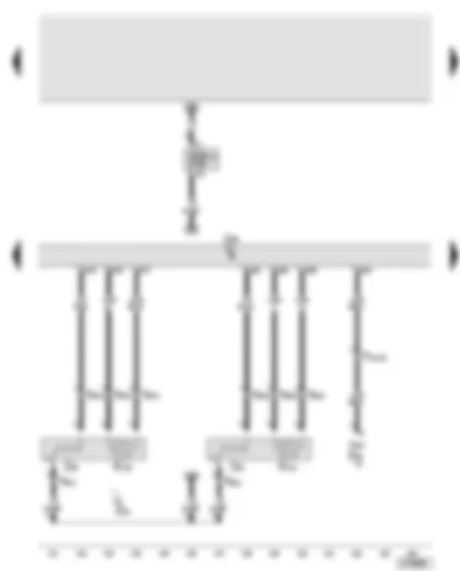Wiring Diagram  AUDI A6 2005 - Simos control unit - lambda probe after catalytic converter