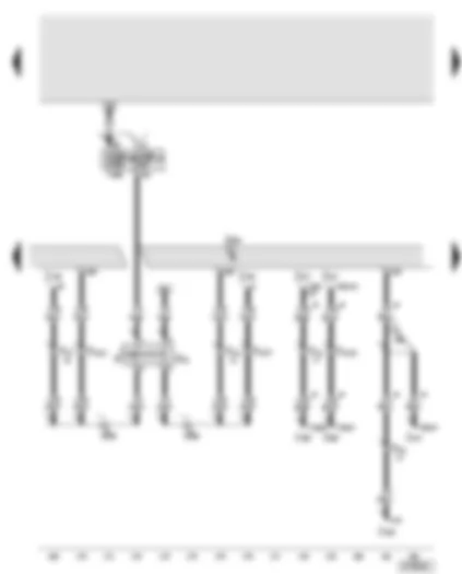 Wiring Diagram  AUDI A6 2005 - Engine control unit - brake light switchbrake light switch - brake pedal switch