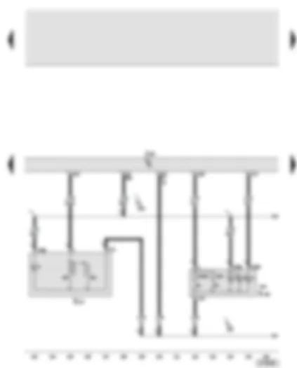 Wiring Diagram  AUDI A6 2005 - Front passenger door control unit - window regulator switch in front passenger door - front passenger side interior locking switch