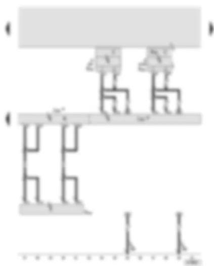 Wiring Diagram  AUDI A6 2005 - Front information display and operating unit control unit - aerial amplifier - navigation system aerial GPS - radio - telephone and navigation system aerial